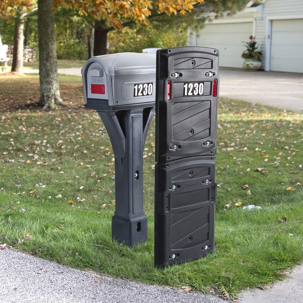 Total Defense Mailbox Shield by American Home for Snow and Road Hazard Mailbox and Post Protection
