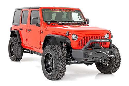 Rough Country Fender Flares High Clearance for 18-24 Jeep Wrangler JL - 99036