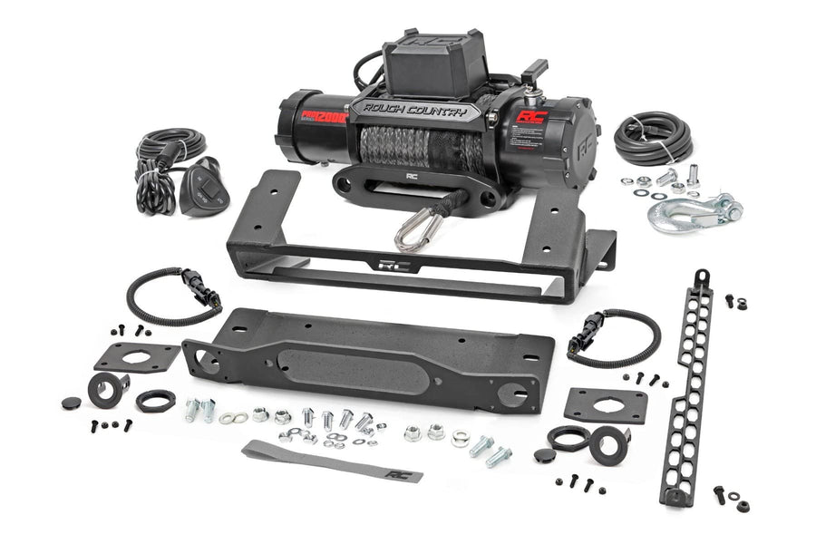 Winch Mount Rough Country for 2021-2024 Ford Bronco | PRO12000S - 51097