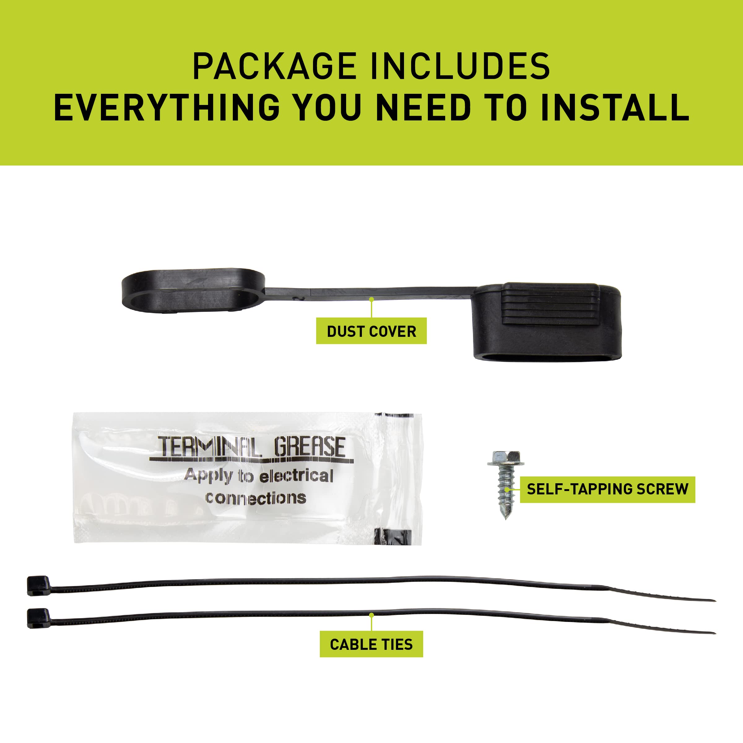 Plug-In Simple Hopkins Towing Solutions Vehicle to Trailer Wiring Kit, Black