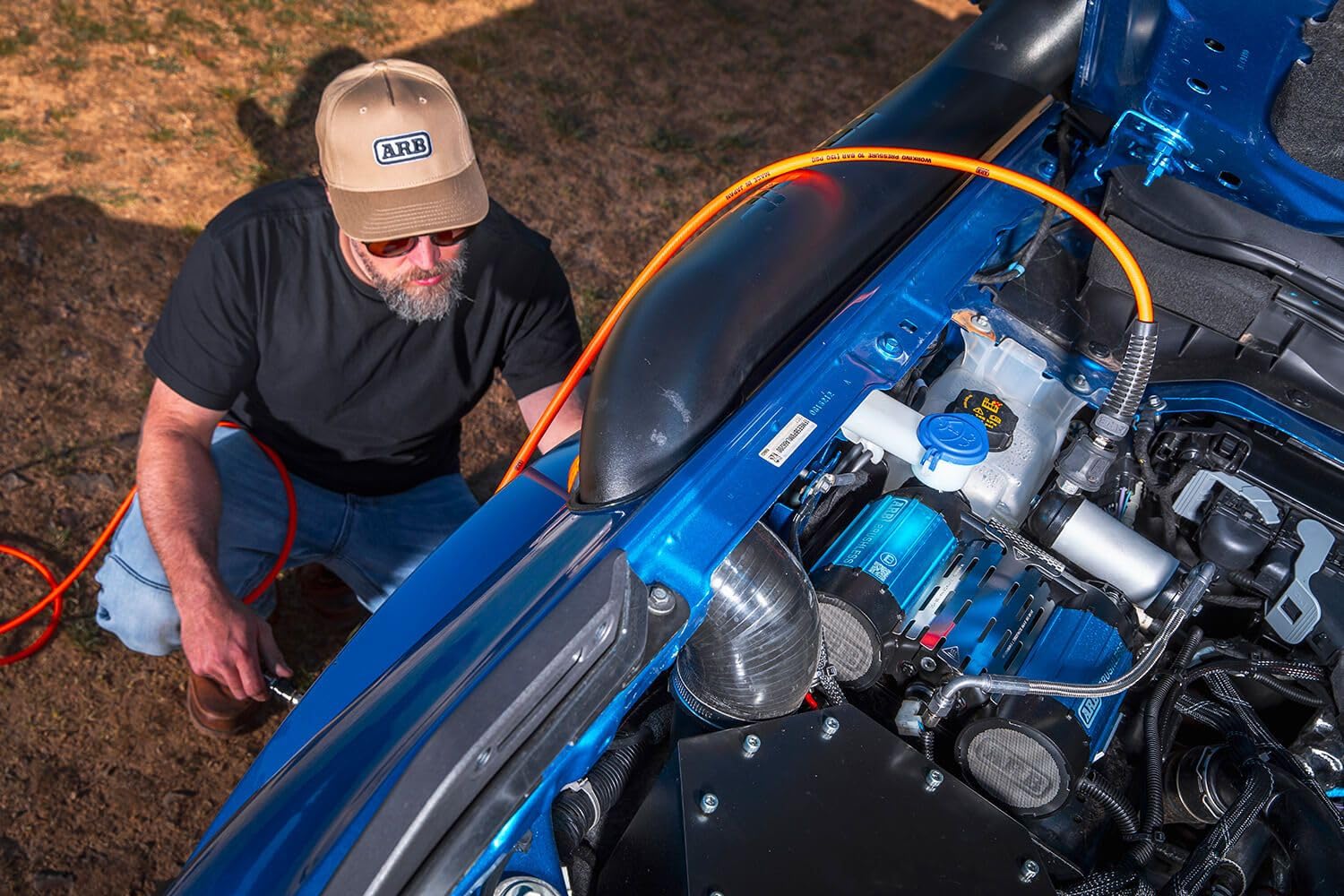 ARB 12V CKBLTA12 Brushless Air Compressor Premium Twin Motor On Board boasts 1.5X in output