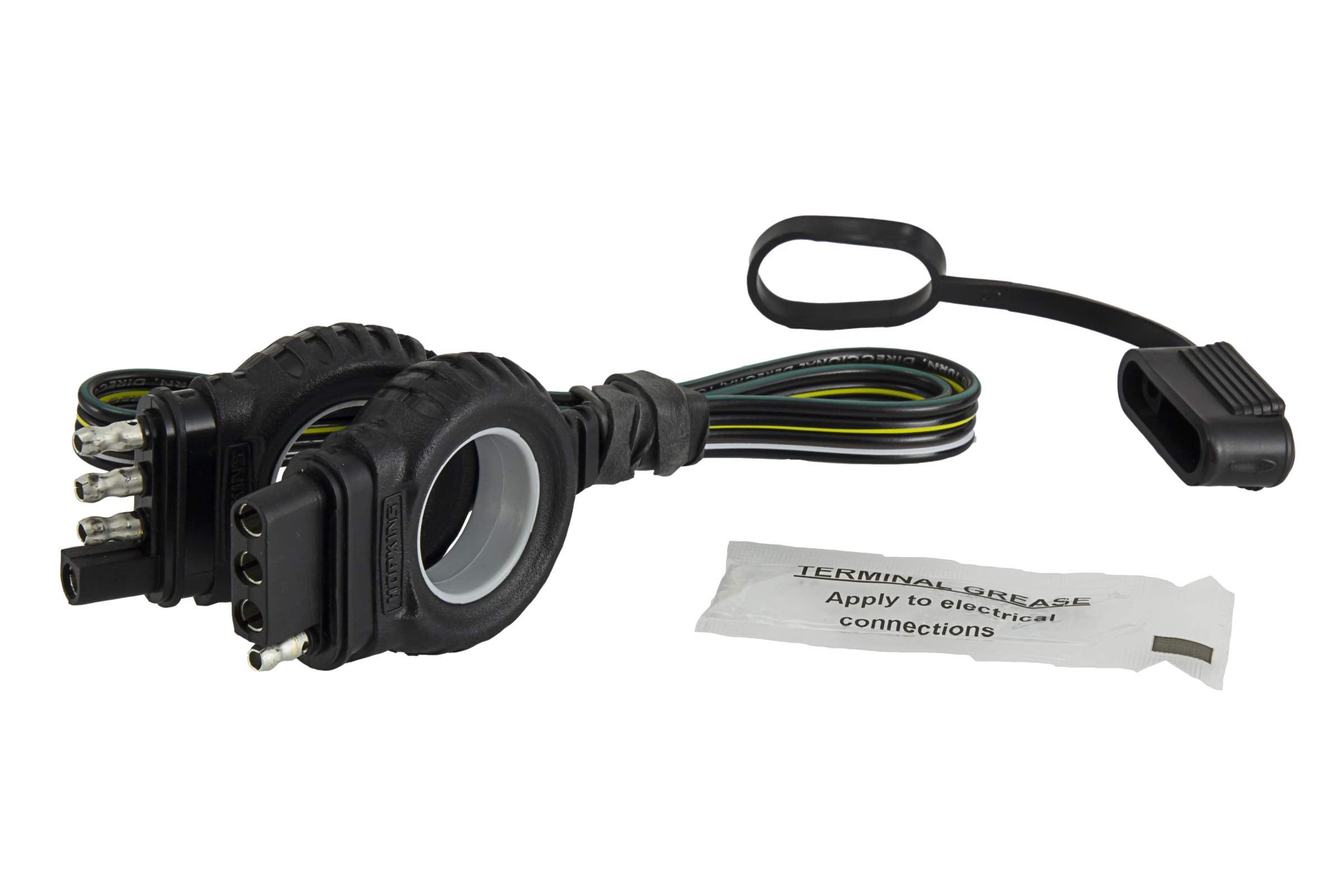 Endurance Hopkins Towing Solutions 47114 Easy-Pull 48" 4 Flat Extension Trailer Connector