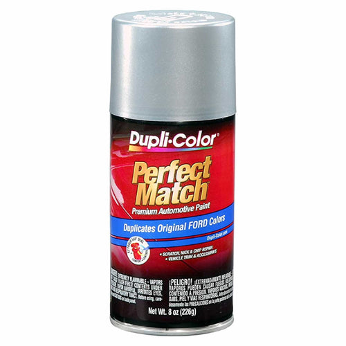 Ford Silver Metallic Dupli-Color EBFM02267 Perfect Match Automotive Spray, 1E – 8 oz. Aerosol Can