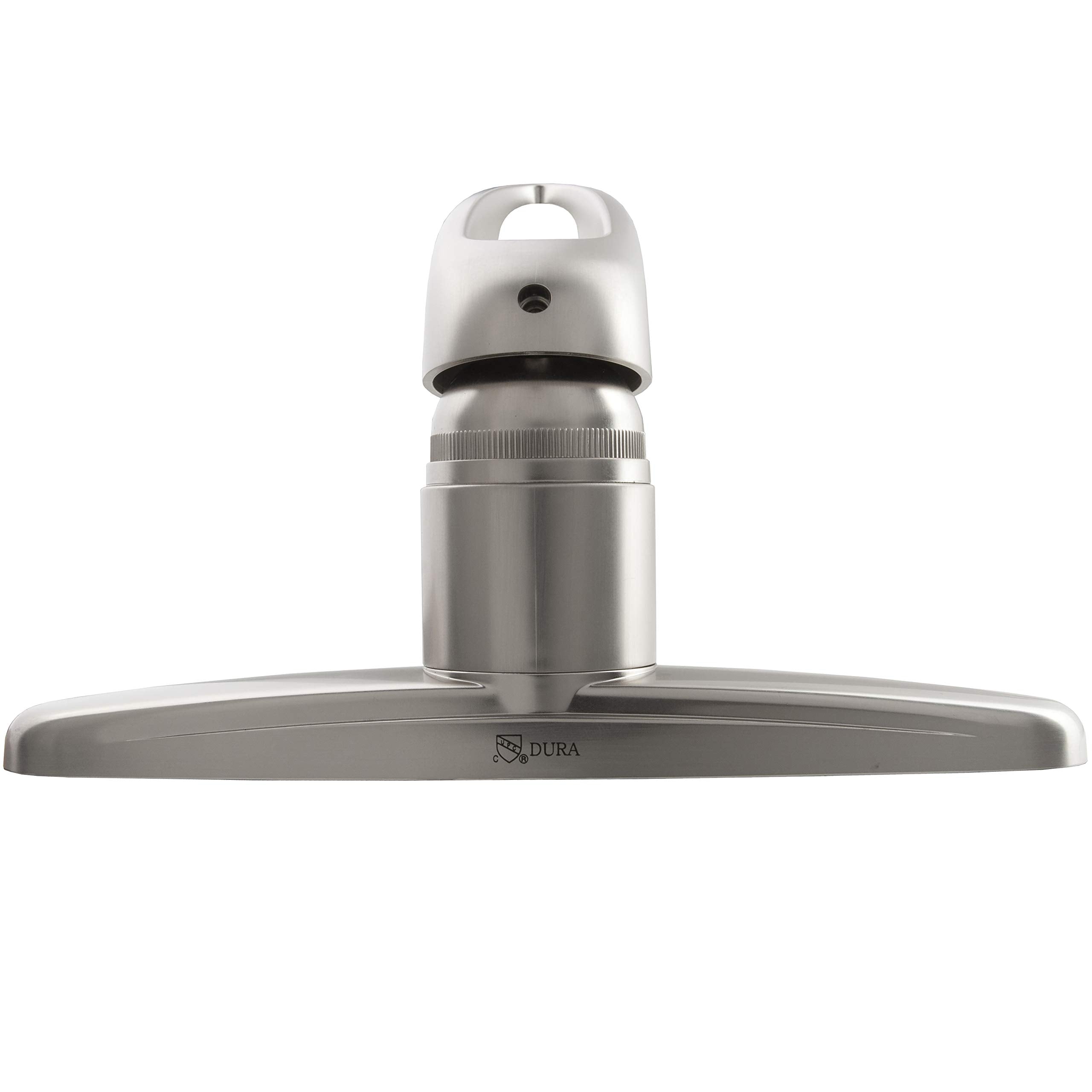 Dura Faucet RV DF-PK100-SN Non-Metallic Pull-Out Kitchen Sink Faucet, Single Handle (Brushed Satin Nickel)