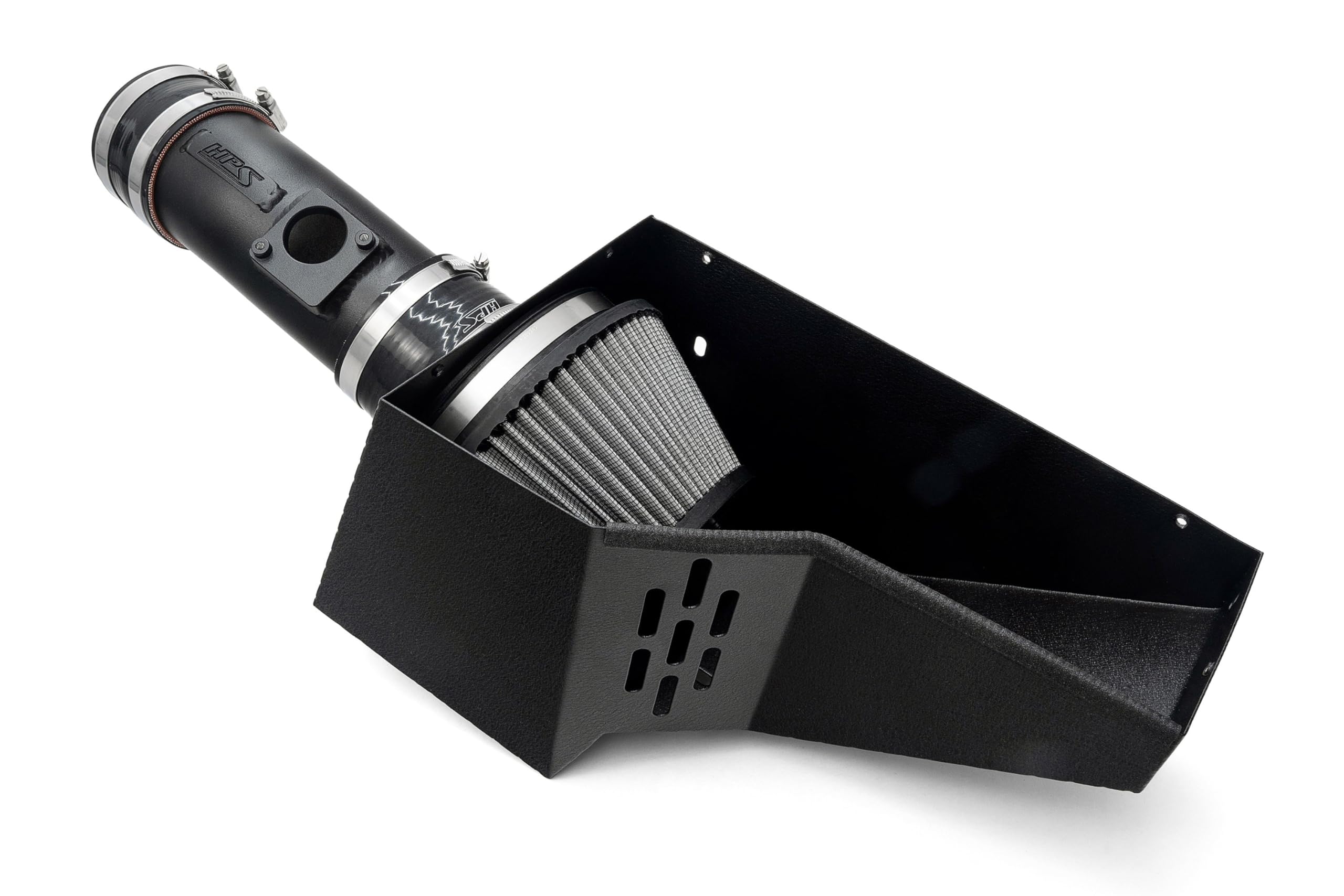 Black HPS Air Intake Kit with Heat Shield Cool Ram Compatible for 2019-2024 Acura RDX 2.0L Turbo, 827-729WB