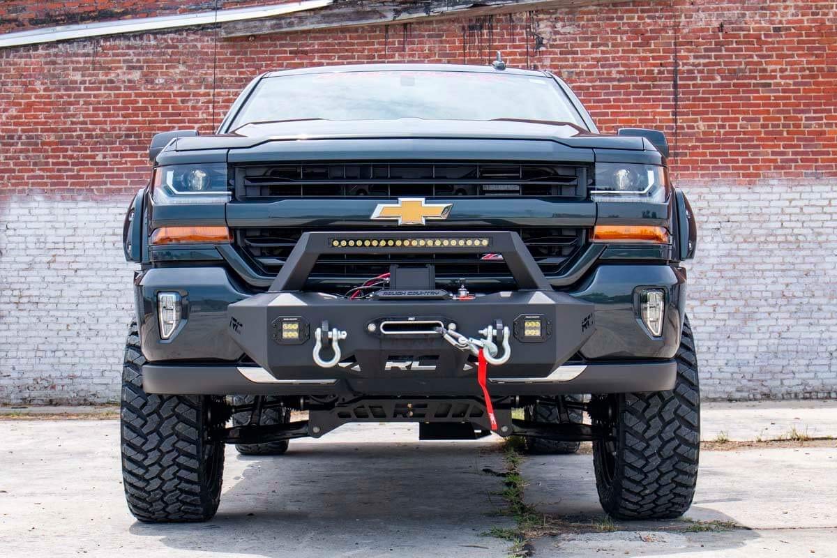 7.5" Rough Country Suspension Lift Kit with Vertex Coilovers/Vertex Shocks for Chevy Silverado & GMC Sierra 1500 (2007-2013) 4WD