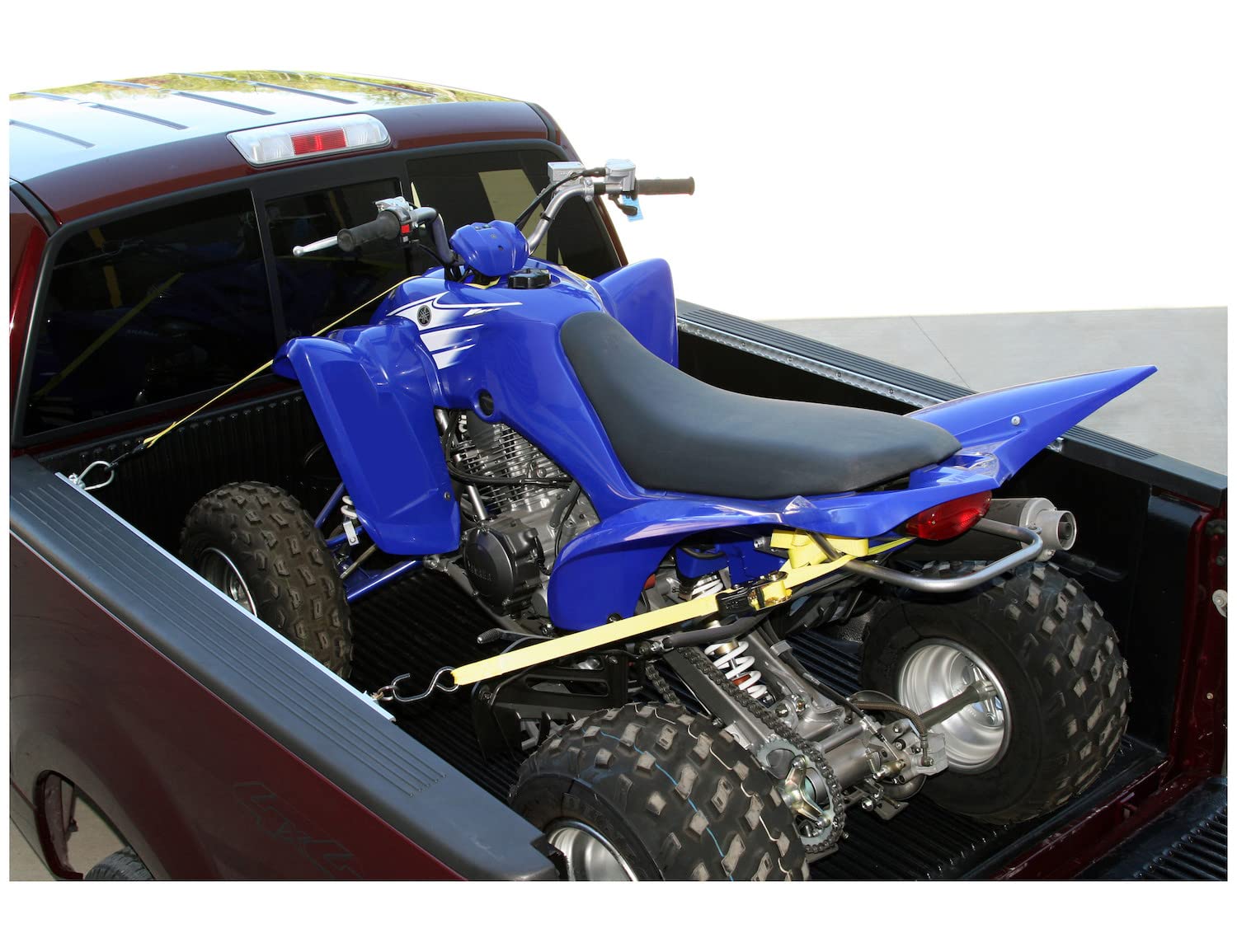 Buyers Products Aluminum ST93 Super Track, 4 46-1/2 Inch Pieces with 8 Anchor O Rings, Tie Down Rails for Trucks, Vans & Trailers, Easily Secure Motorycles, ATVs, Dirt Bikes, &Utility Tractors
