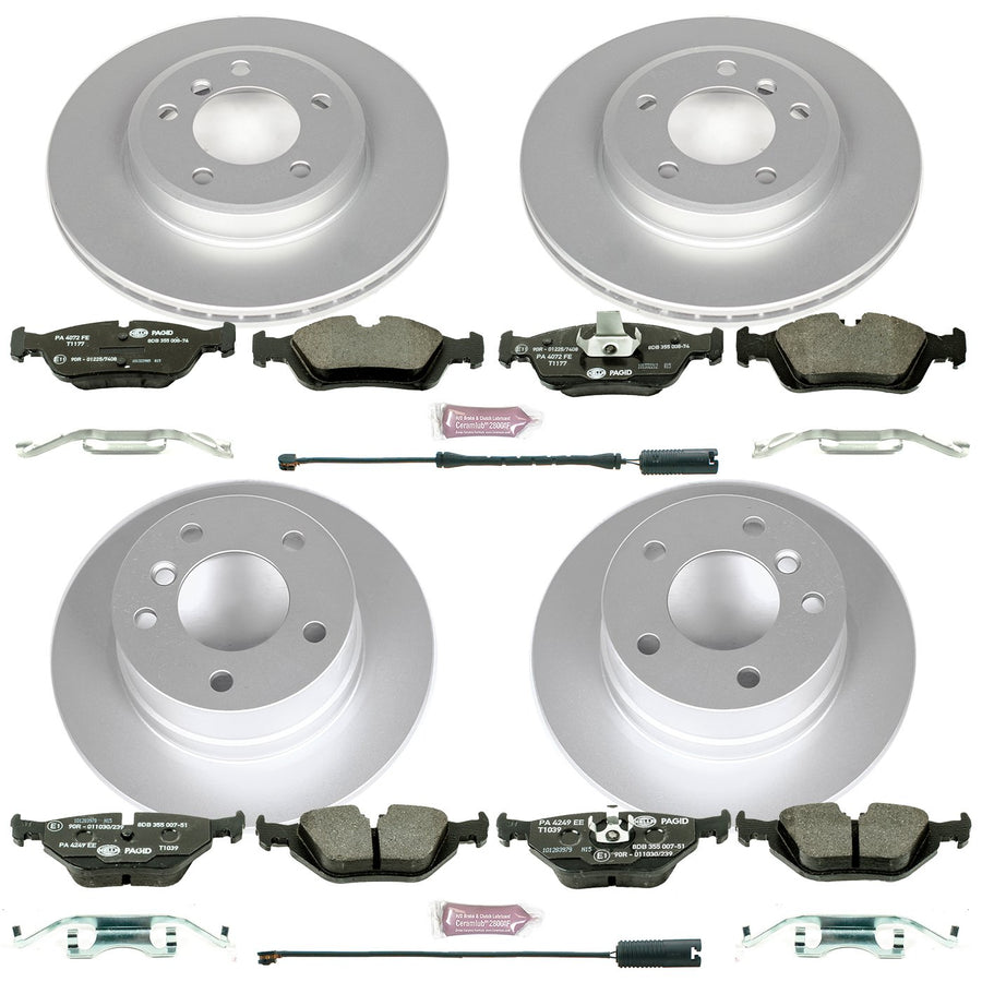 Euro-Stop Power Stop Brake Kit Front and Rear For BMW Z3 2001-2002 [Model Specific]