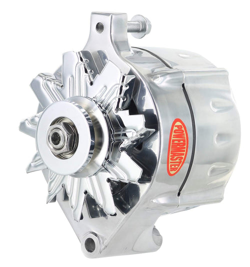 Alt Ford Powermaster Upgrade Polish 150A Smooth Look™ 1V Pulley 1-Wire
