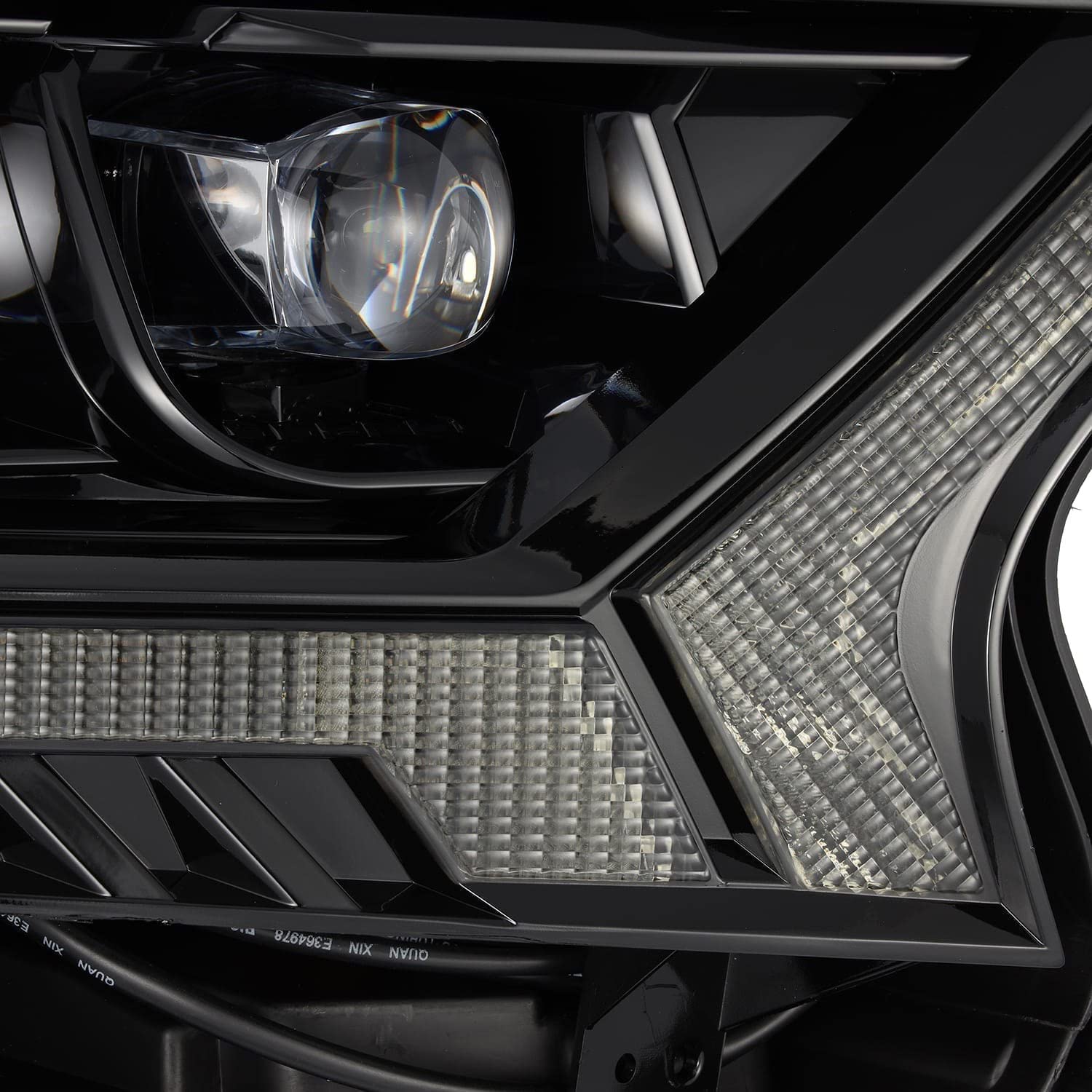 880123 AlphaRex USA Nova Series Projector Headlights fits Ford Ranger, Clear