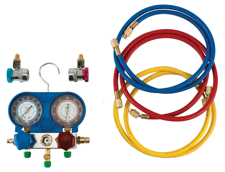 A/C Manifold Test Gauge Kit Performance Tool W89730
