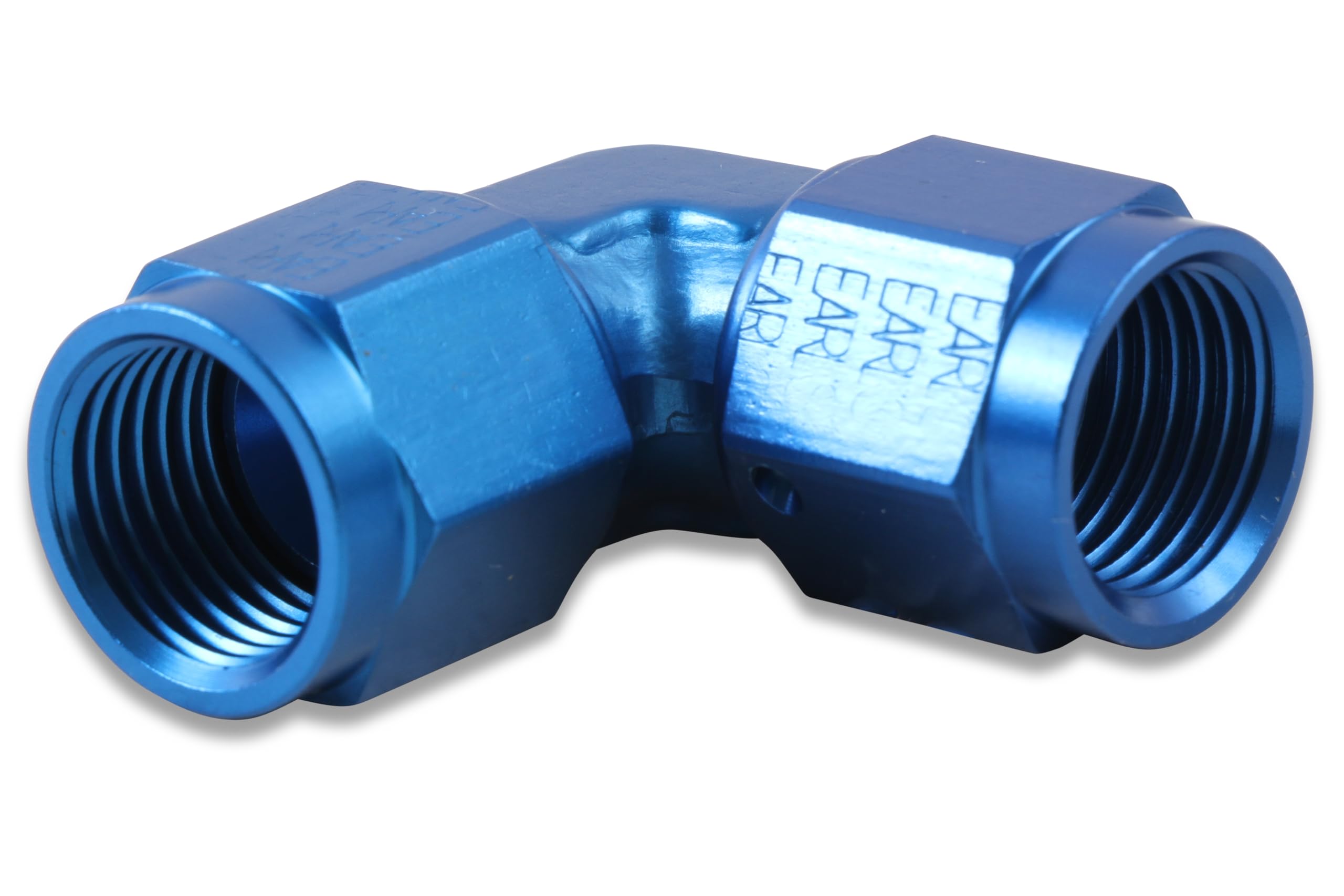 90 Degree Earl's 934108ERL Female to Female Swivel -8 AN