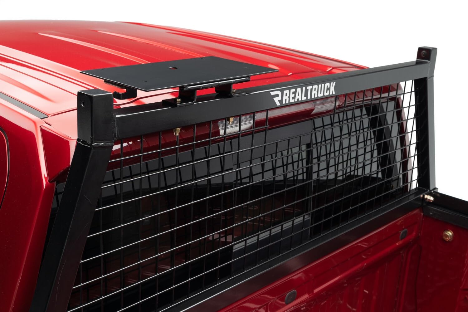 BACKRACK Flooding Light Bracket RealTruck, 16X7 | Center Mount, Black | 91002RECF | Universal w Frame's