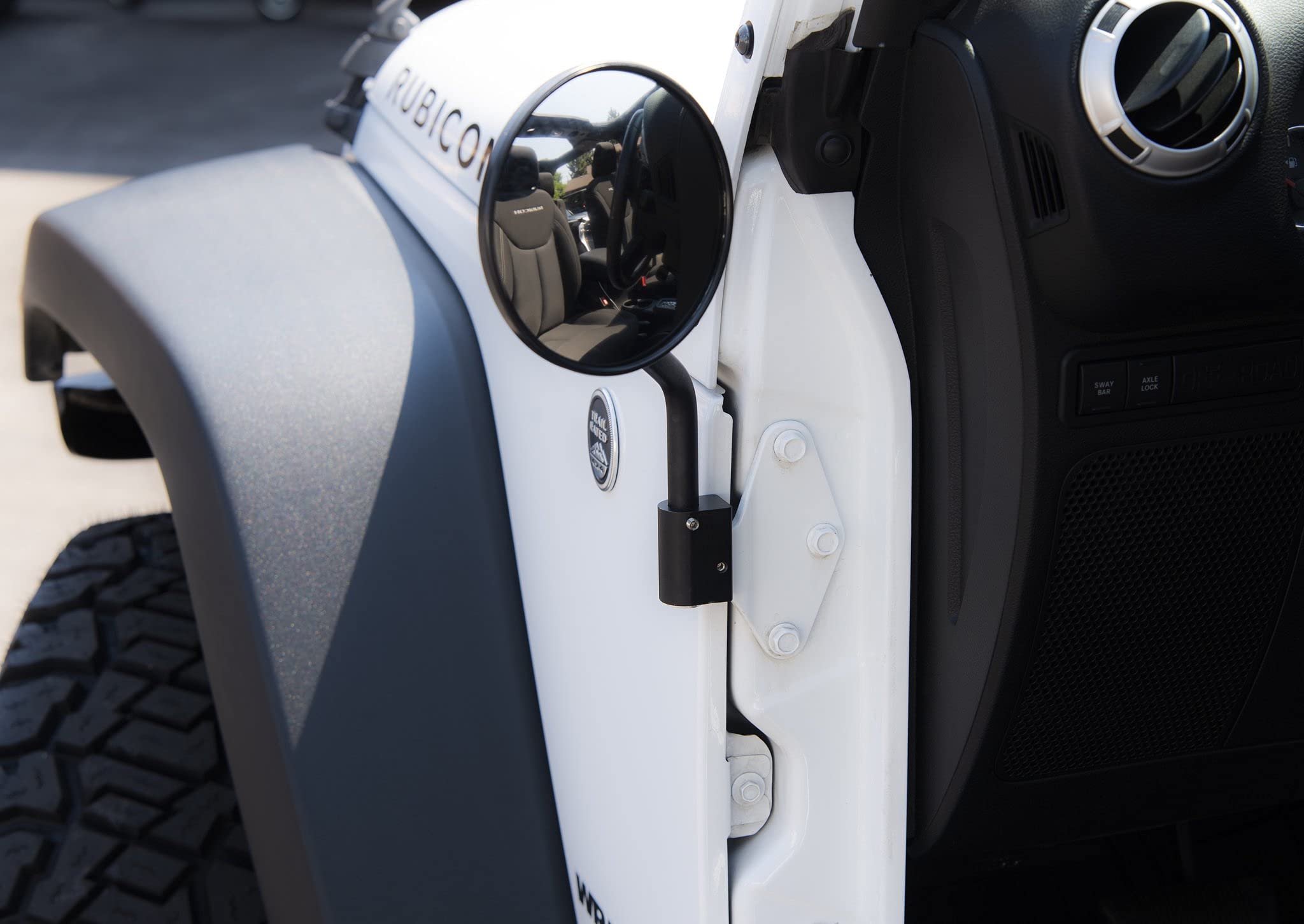 Jeep Wrangler Mirror Quick Release | Lange Originals Compatible with 2007-2018 JK & JKU Jeep Wrangler