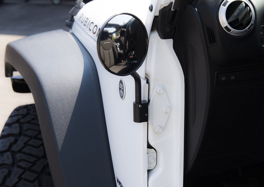 Jeep Wrangler Mirror Quick Release | Lange Originals Compatible with 2007-2018 JK & JKU Jeep Wrangler