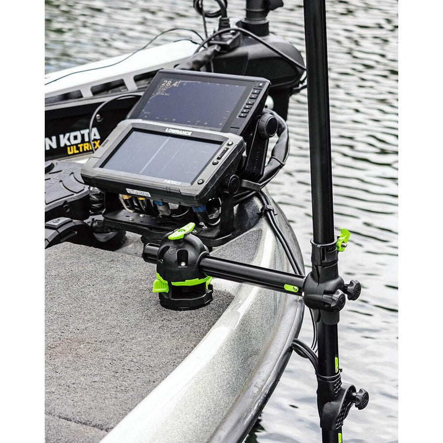 HEXX Live Pole 60 RAILBLAZA – Sonar Transducer Mount Pole for Kayaks, Adjustable 60" Forward-Facing Sonar Mount Compatible with Garmin LiveScope, Lowrance & Humminbird
