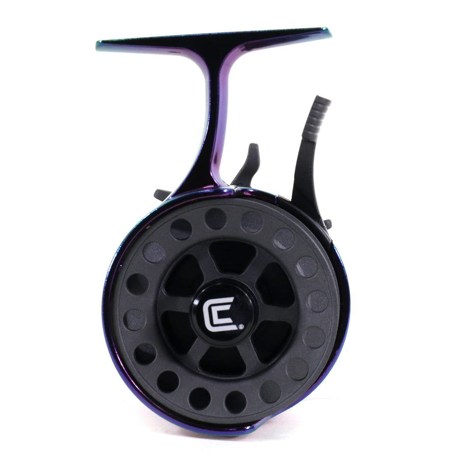 Gravity CLAM Ice Fishing Reel – Ultra-Light 5 oz, 3.6:1 Gear Ratio & 3+1 Bearings – Smooth & Reliable Left-Hand Retrieve