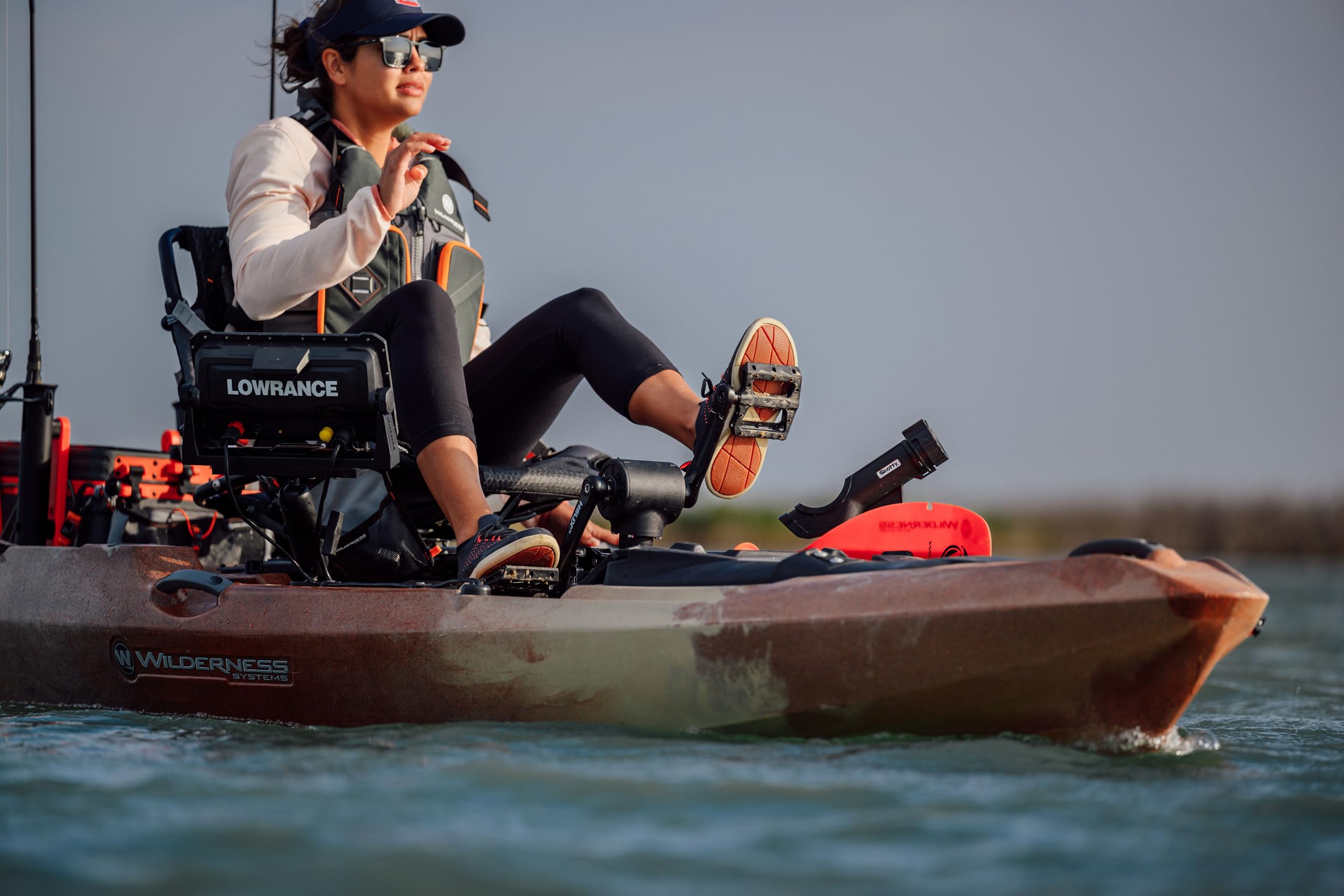 Wilderness Systems 120 Recon - Sit on Top Fishing Kayak - Premium Frame Seat - 12 ft - Aqua