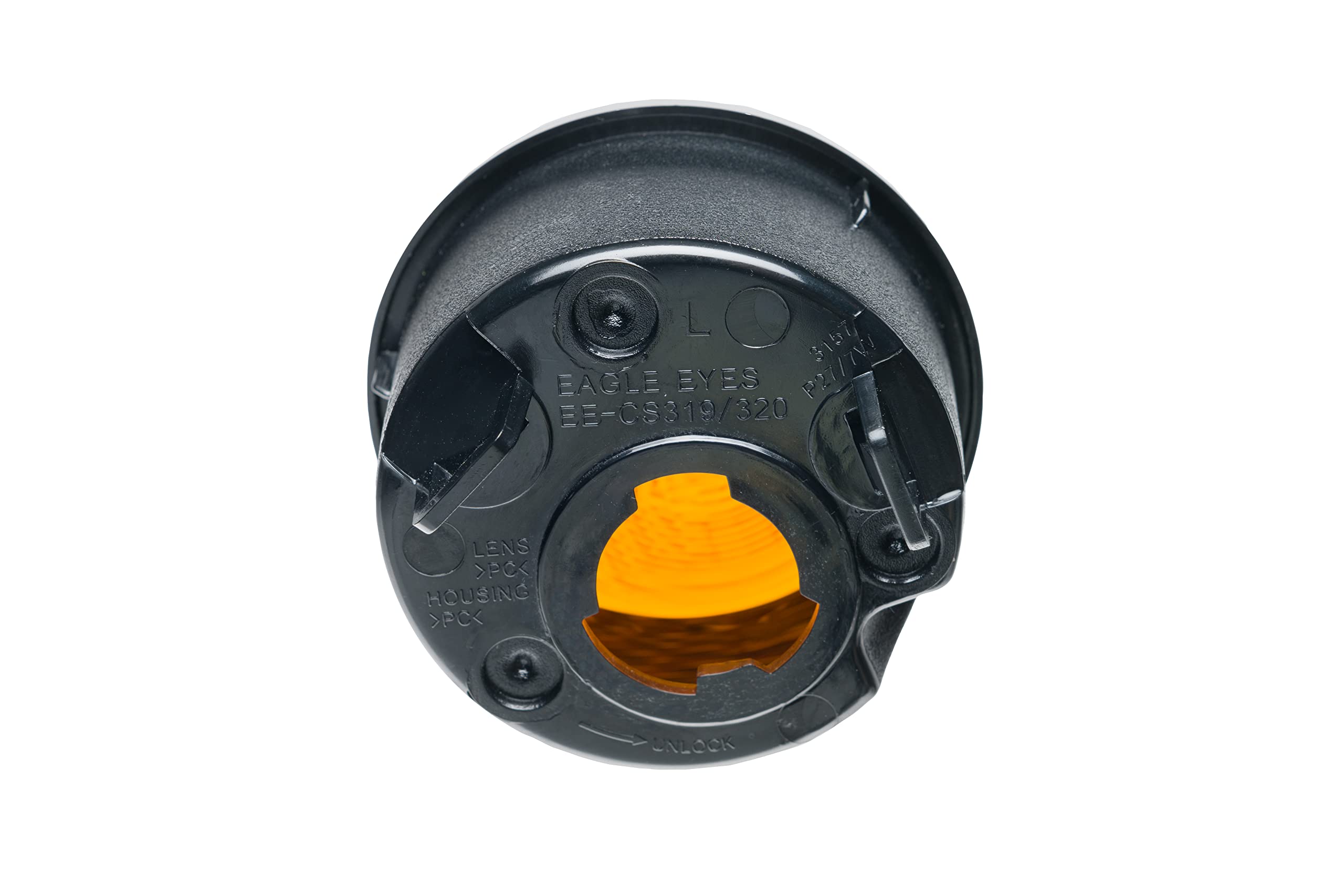 Omix-Ada 12405.25 | Omix Parking Light Assembly, Left Amber | OE Reference: 55077885AD | Fits 2007-2013 Jeep Wrangler JK