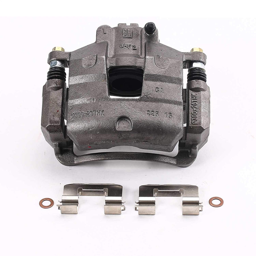 Power Stop Front Left L5546 One Replacement Stock Brake Caliper For Buick LaCrosse, Buick Regal Sportback, Buick Regal TourX, Chevy Equinox, Chevy Malibu, Chevy Trax, GMC Terrain [Model Specific]