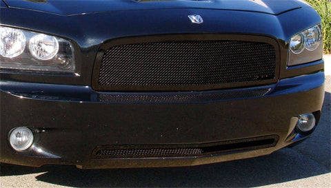 Upper Class T-Rex 51474 Small Mesh Steel Black Finish Replacement Grille for Dodge Charger