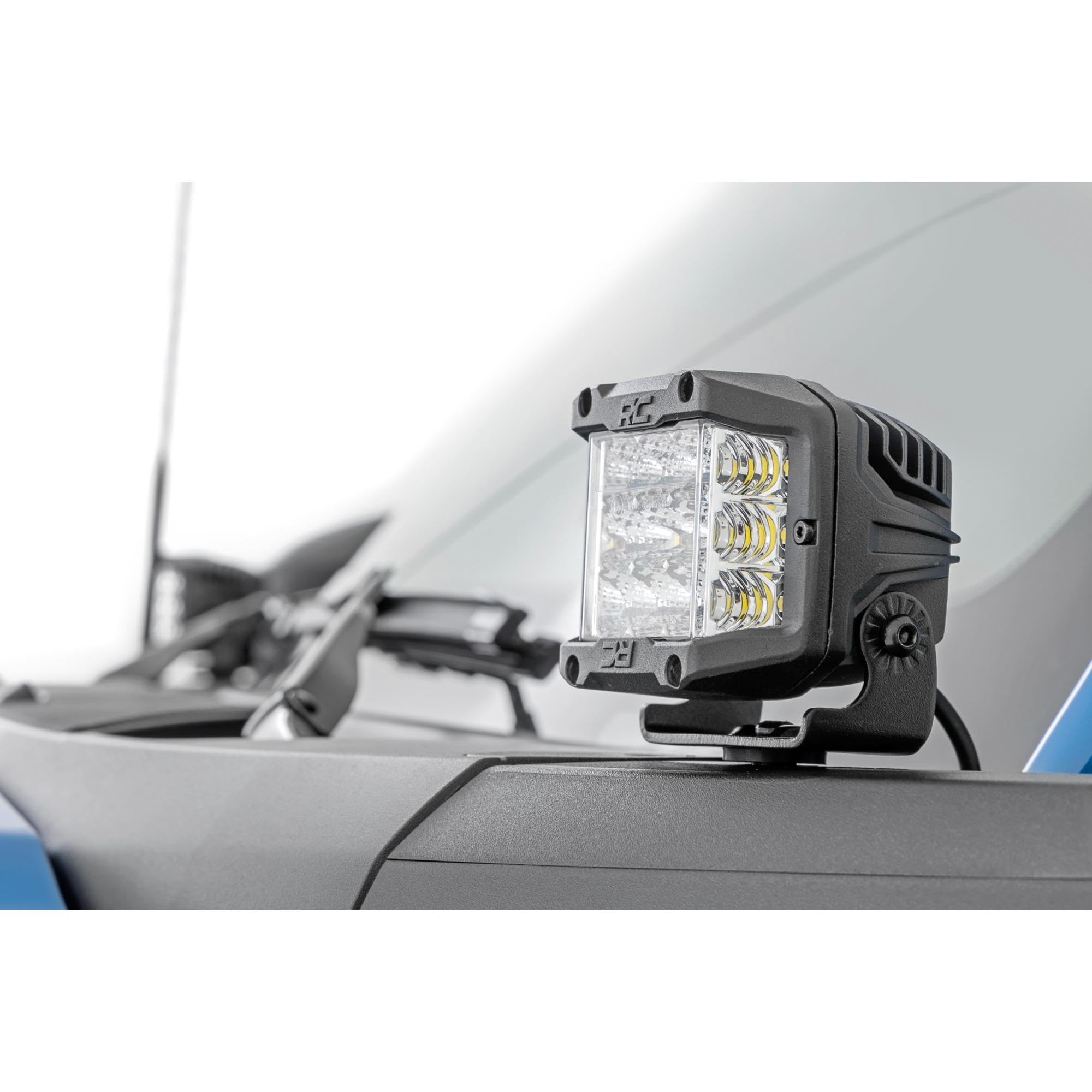 Rough Country 2" Dual Spot LED Ditch Light Kit for Ford Bronco (2021-2024) - 2X Light Pods, Spot Beam