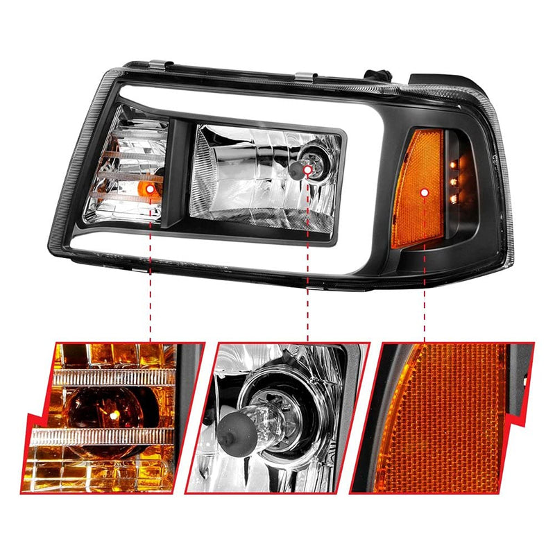 Vehicle Specific ANZO Headlight