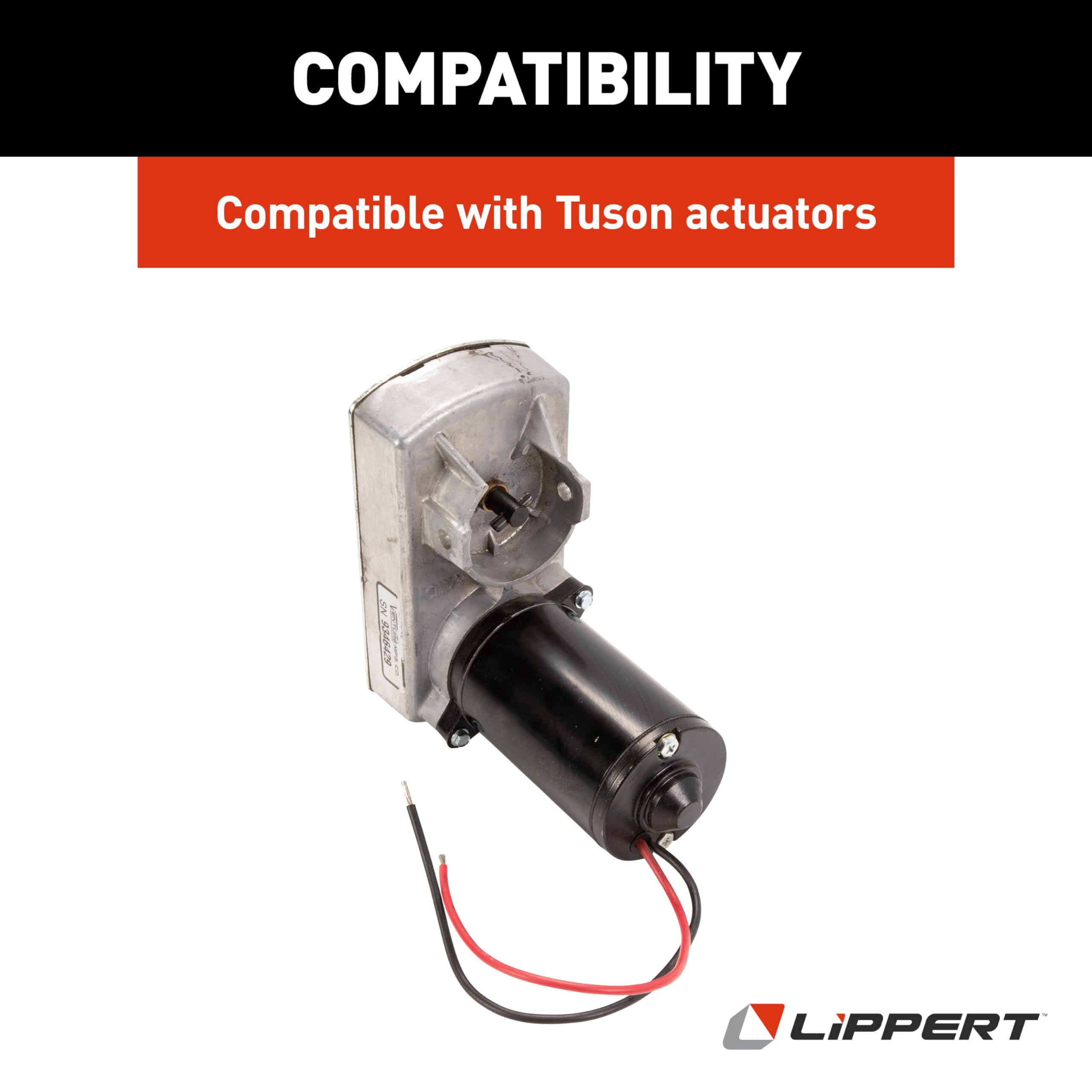 18:1 Venture Lippert Acuator Slide-Out Motor 132682