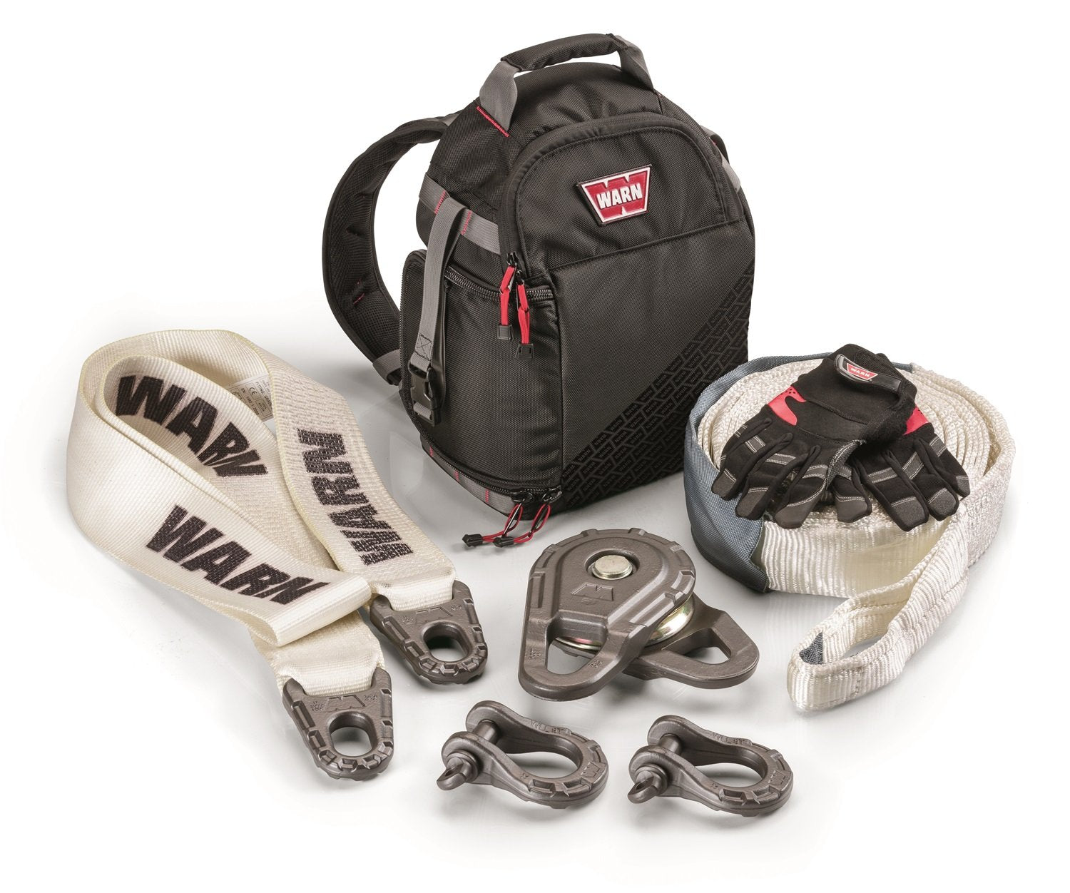 Heavy-Duty WARN Epic Accessory Recovery Kit - Large