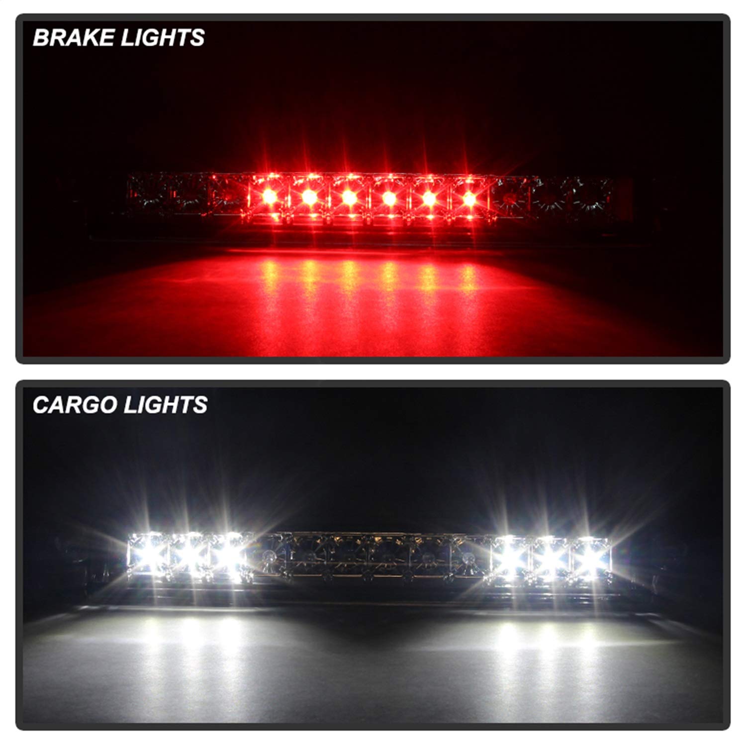 Brake Light Xtune BKL-CSIL99-LED-SM (Chevy Silverado 99-06 / GMC Sierra 99-06 LED 3RD - Smoked)