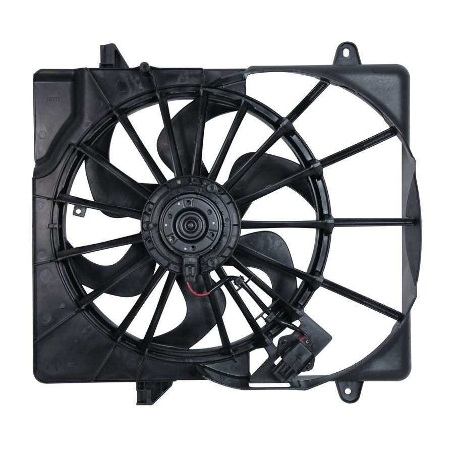 Cooling Fan Assembly TYC 621690 Compatible with 2007-2011 Dodge Nitro