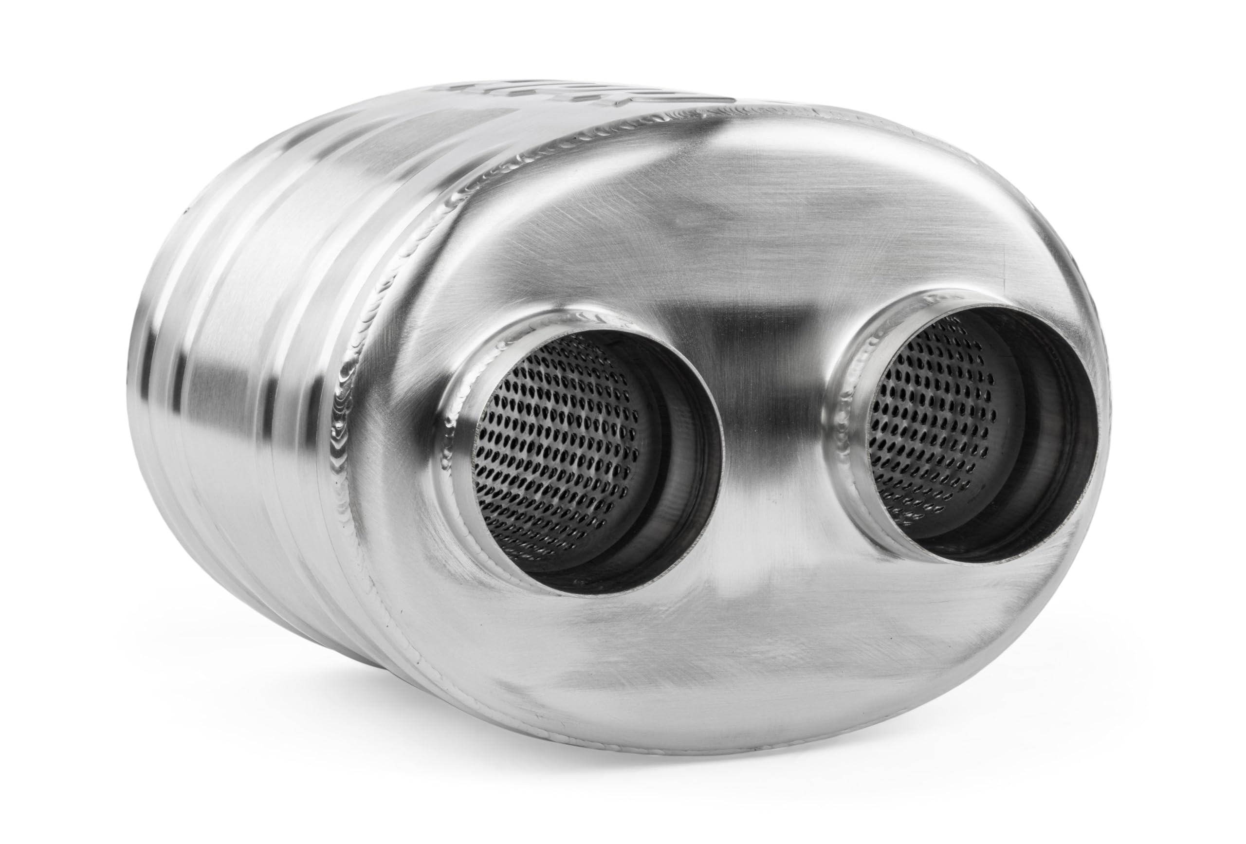 Muffler APR, 220X169X200, Dual 2.5" In/Out (MUH0010)
