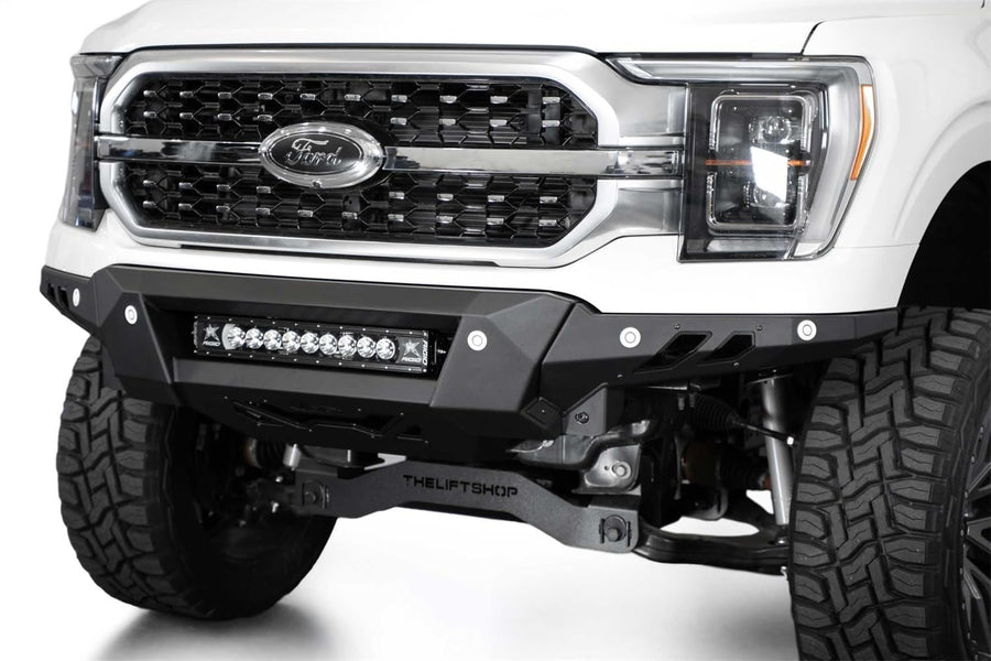 Addictive Desert Designs F190300010103 - Black Label Front Bumper Fits 21-24 Compatible with/Replacement for F-150