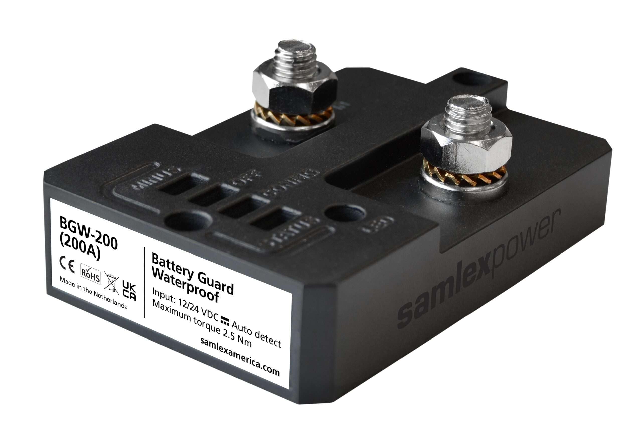 Battery Voltage Protector Samlex Waterproof 200 Amps