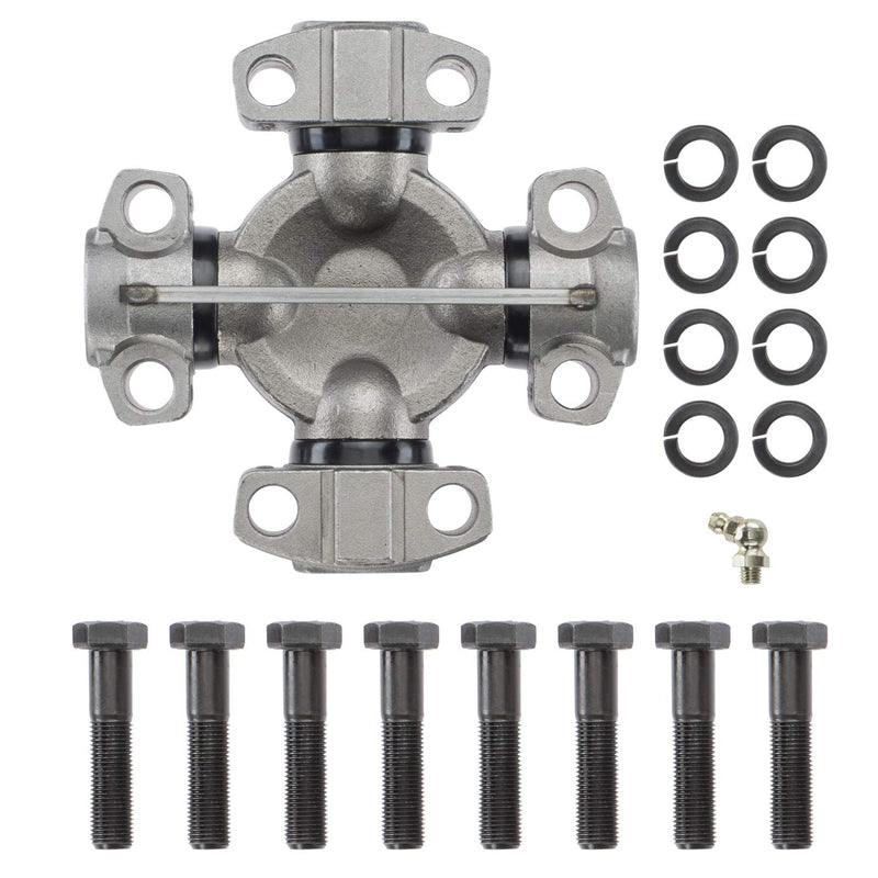 Premium MOOG 927B Greaseable Universal Joint for 927 with 8 1/2"-20 x 2-1/4" Cap Screws & 8 Lock Washers