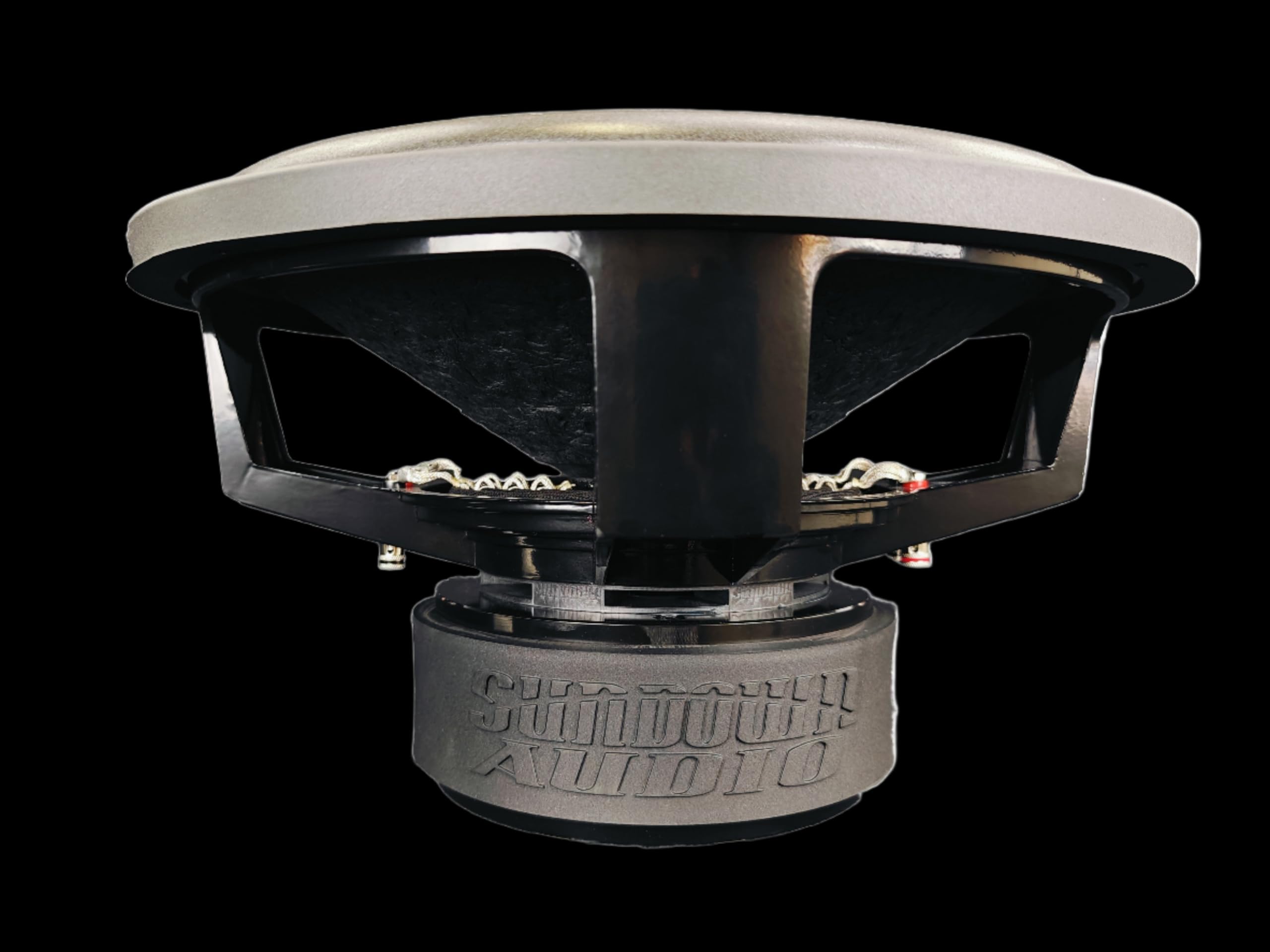 Sundown Audio Classic Series SA-15 15" Dual 4 Ohm Subwoofer - Black Motor, 1000W RMS / 2000W Peak Power, Competition Grade, High-Temperature Voice Coil, Optimized for Deep Bass