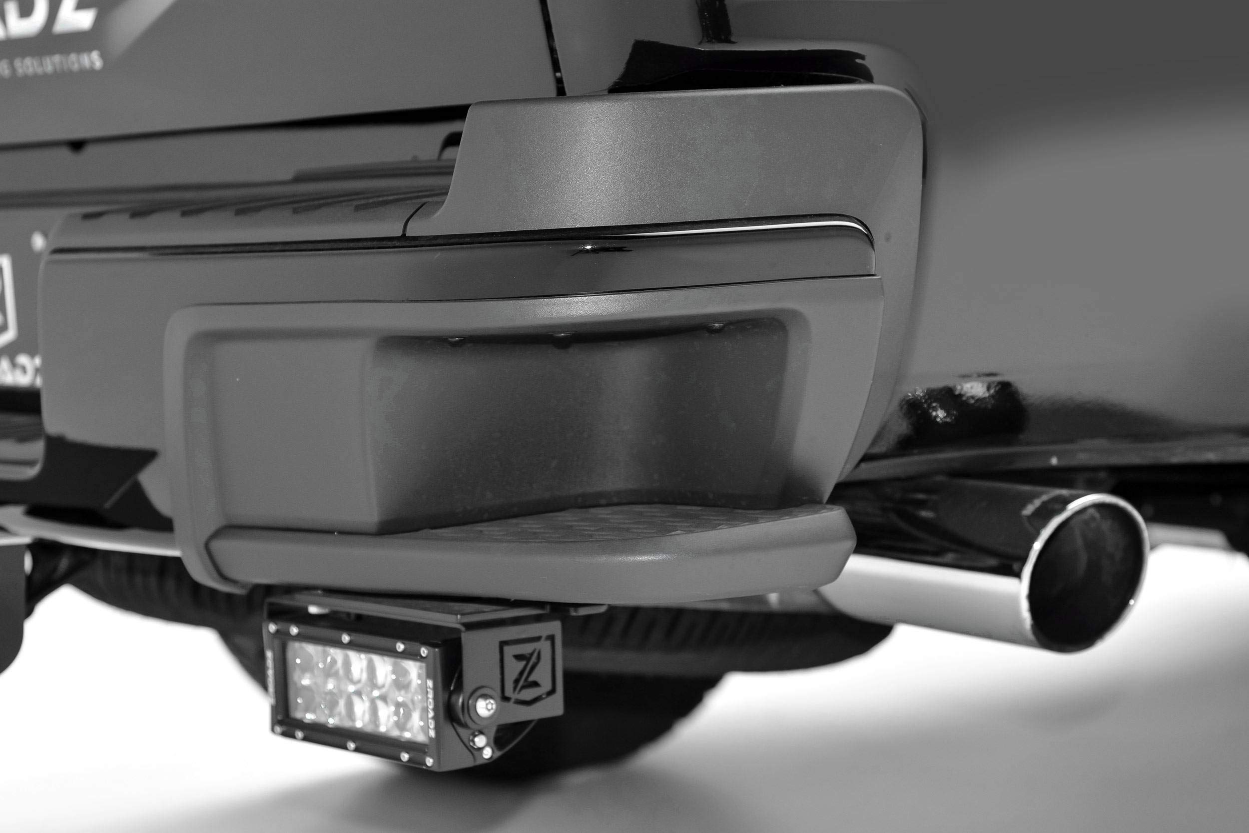 ZROADZ LED Mounting Bracket Under Rear Bumper - Compatible w/ 2015-2020 Chevrolet Colorado - to Mount (2) 6 Inch ZROADZ or similar style LED Lights (Not Included) - PN Z382671