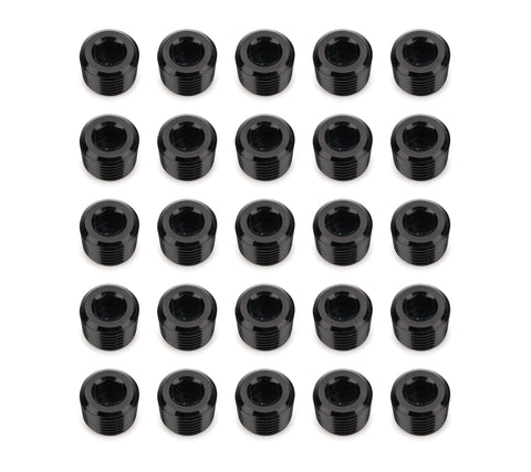 14 NPT SOCKET HEAD PIPE PLUG - BLACK - 25PCS -04