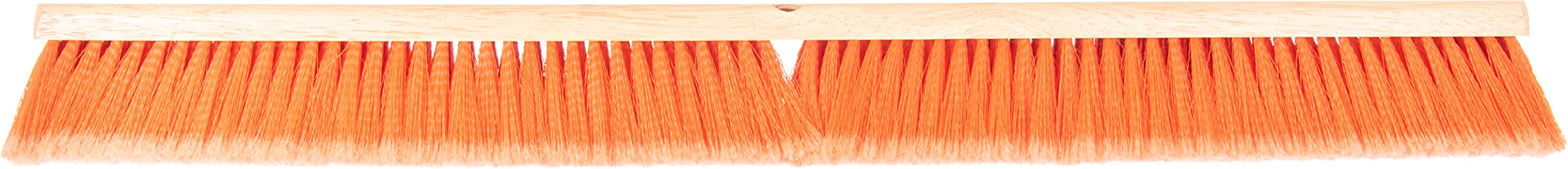 Flo-Pac SPARTA Flagged Sweep Floor Broom for Cleaning, 36 Inches, Orange