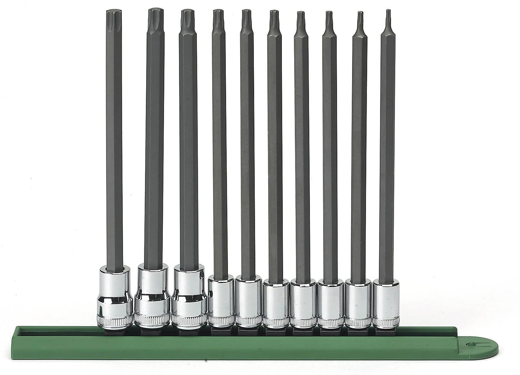 Set Gearwrench Torx Long T8-T50 10 Pc (80588)
