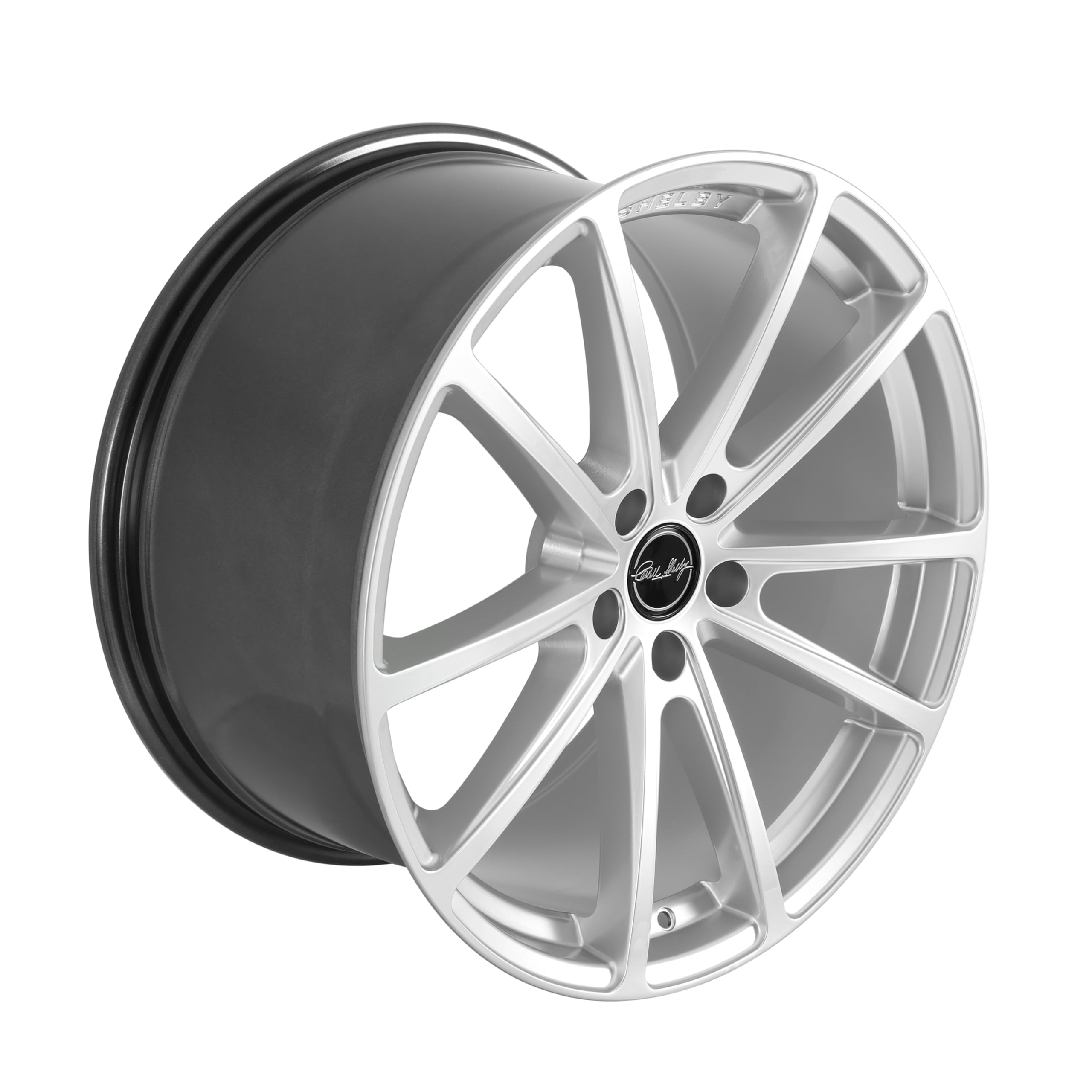 CS10-20 x 11 in. Carroll Shelby Wheels CS10-211555-CP - 5 x 114.3-50mm Offset - Chrome Powder