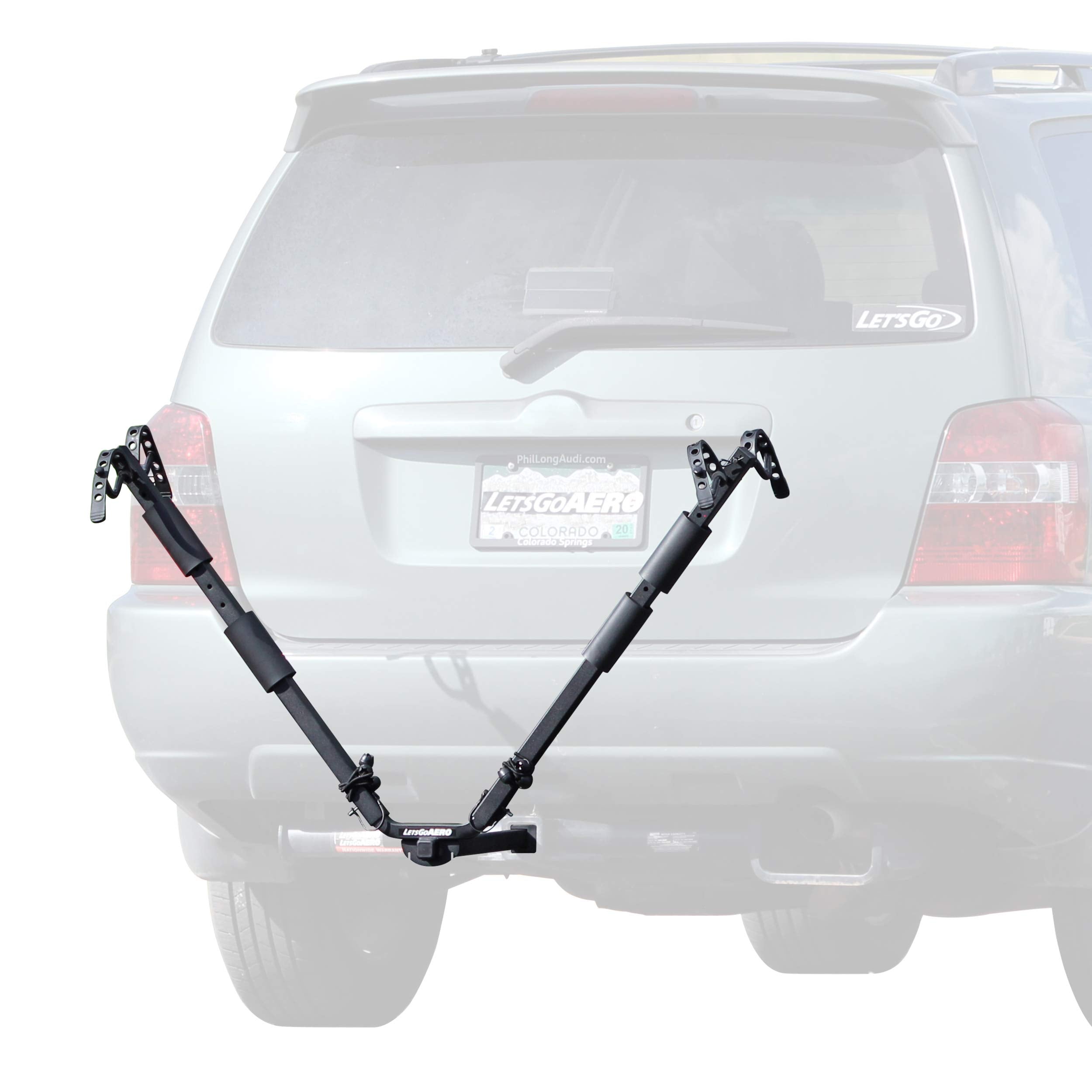 NEO™-2 Let's Go Aero Two Bike Hitch Mount V-Rack (Model B01748)