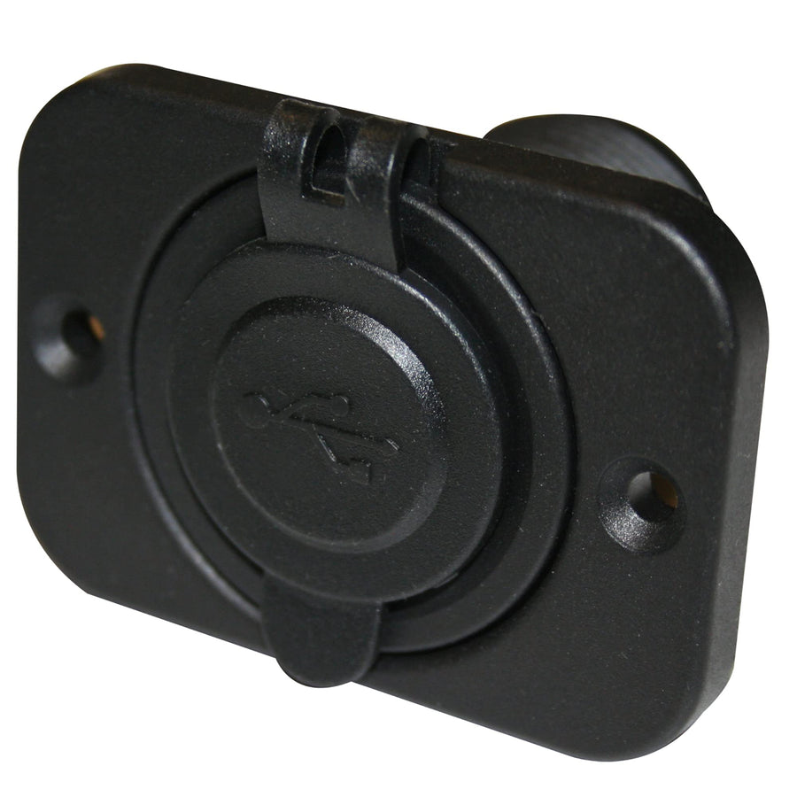 USB Power Socket Bulldog Winch 20287- Dual 5V 1A and 2.1A W/Cover and 3 Mounting Brackets
