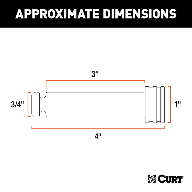 CURT Replacement 45959 Rebellion XD Accessory Mount Pins