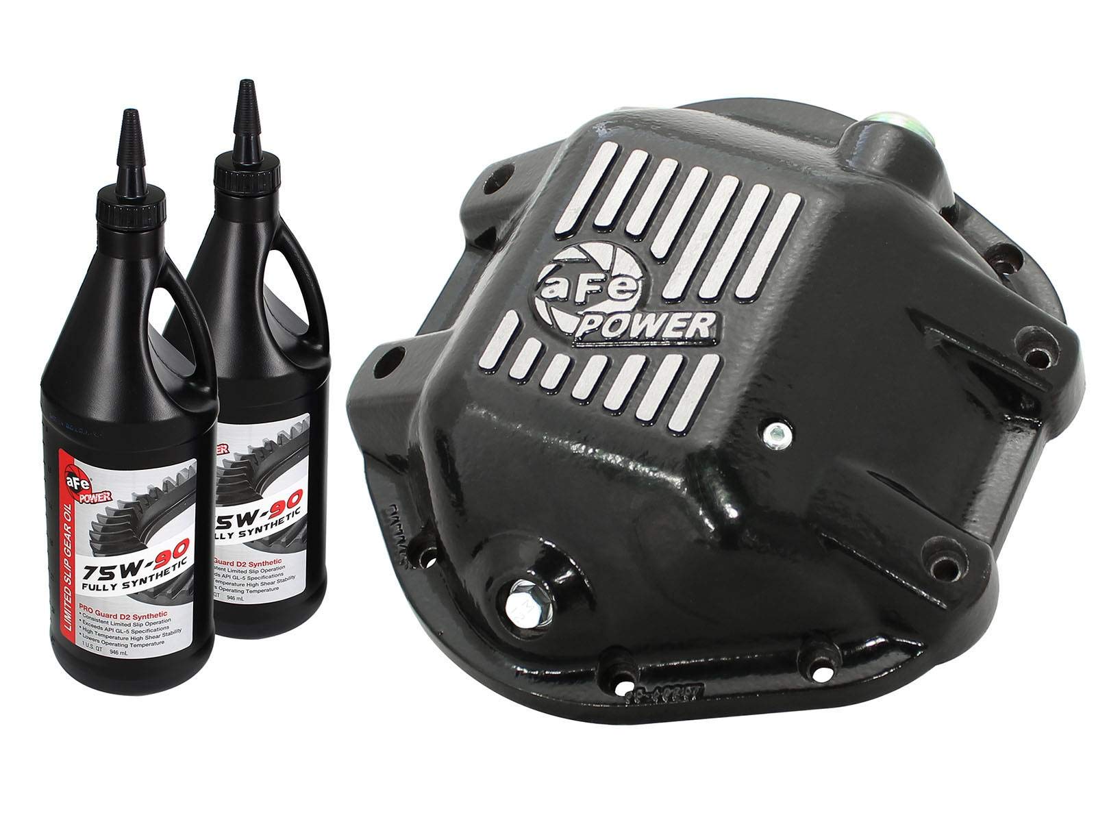 Differential Cover aFe Power 46-70162-WL (Machined, with Gear Oil)