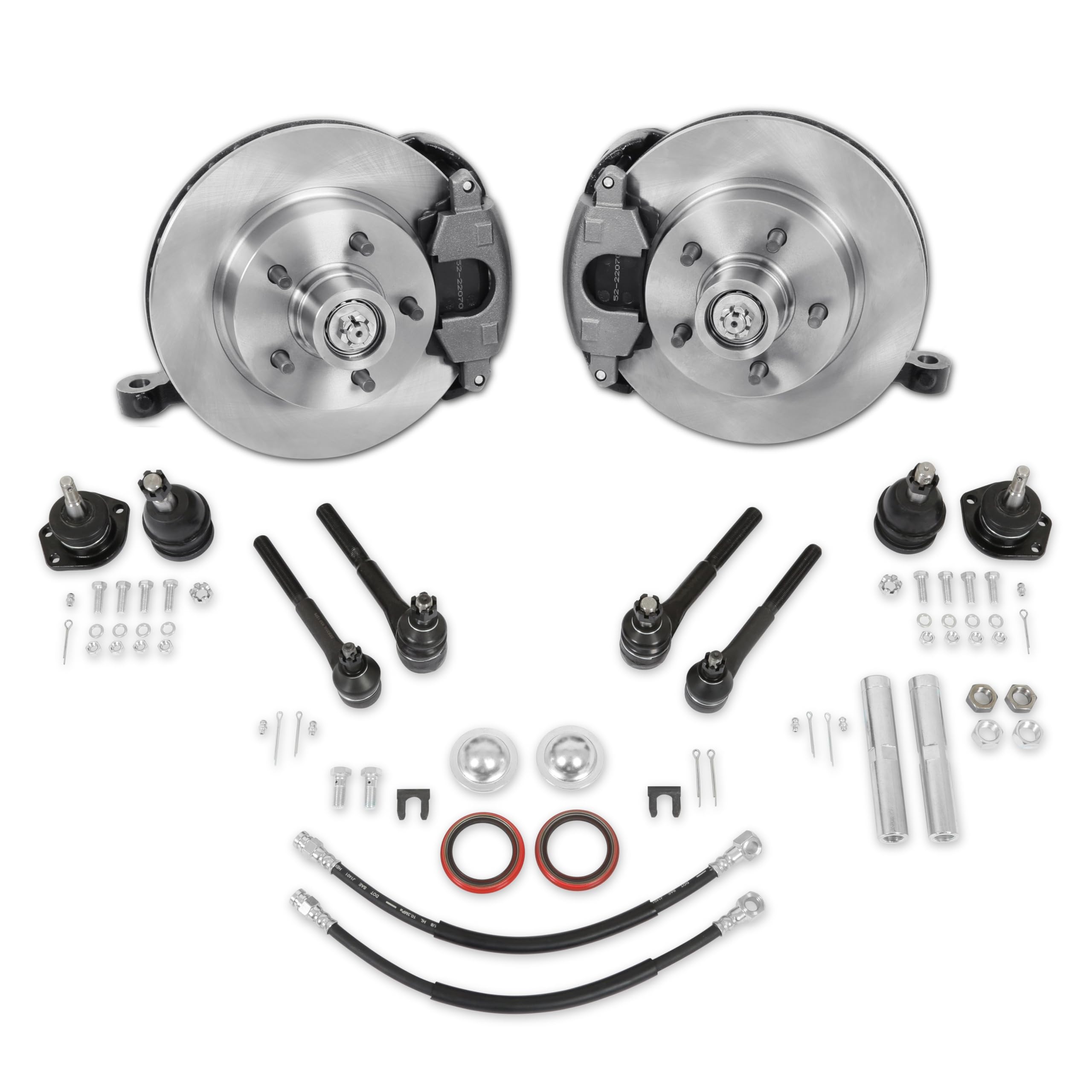 Disc Brake Conversion-5 Lug-Drop Spindles-RWD Brothers Trucks DBC5L20DROP Deluxe