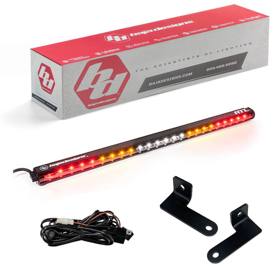 RTL-W Baja Designs LED Rear Tail Light Kit for Polaris RZR Pro-R UTV (White)