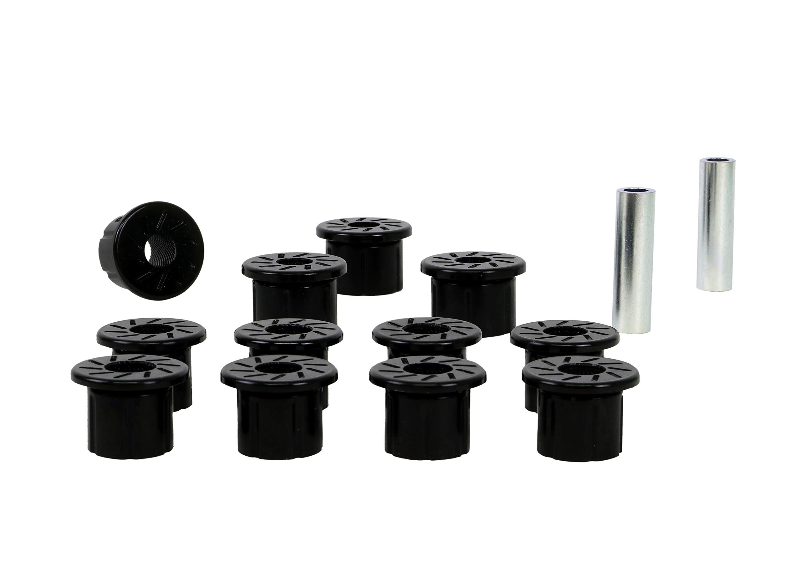 Nolathane Rear Leaf Spring and Shackle Bushing Kit REV161.0066 Compatible with Nissan 86-94 D21, Nissan 87-95 Pathfinder