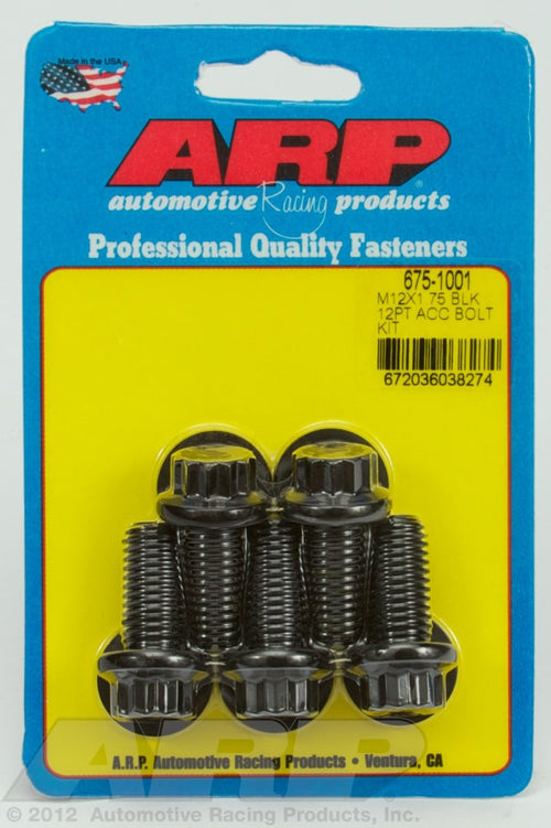 Black ARP (675-1001) Oxide Bolt