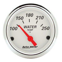 Auto Meter Arctic White 1337 Water Temperature Gauge